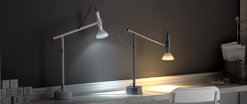 FlashLight |DeskSpot|: Adjustable Folding Desk Lamp with Removable Light Source - Powerful 600lm LED, Stepless Dimming, and Rechargeable Battery for Precision Lighting