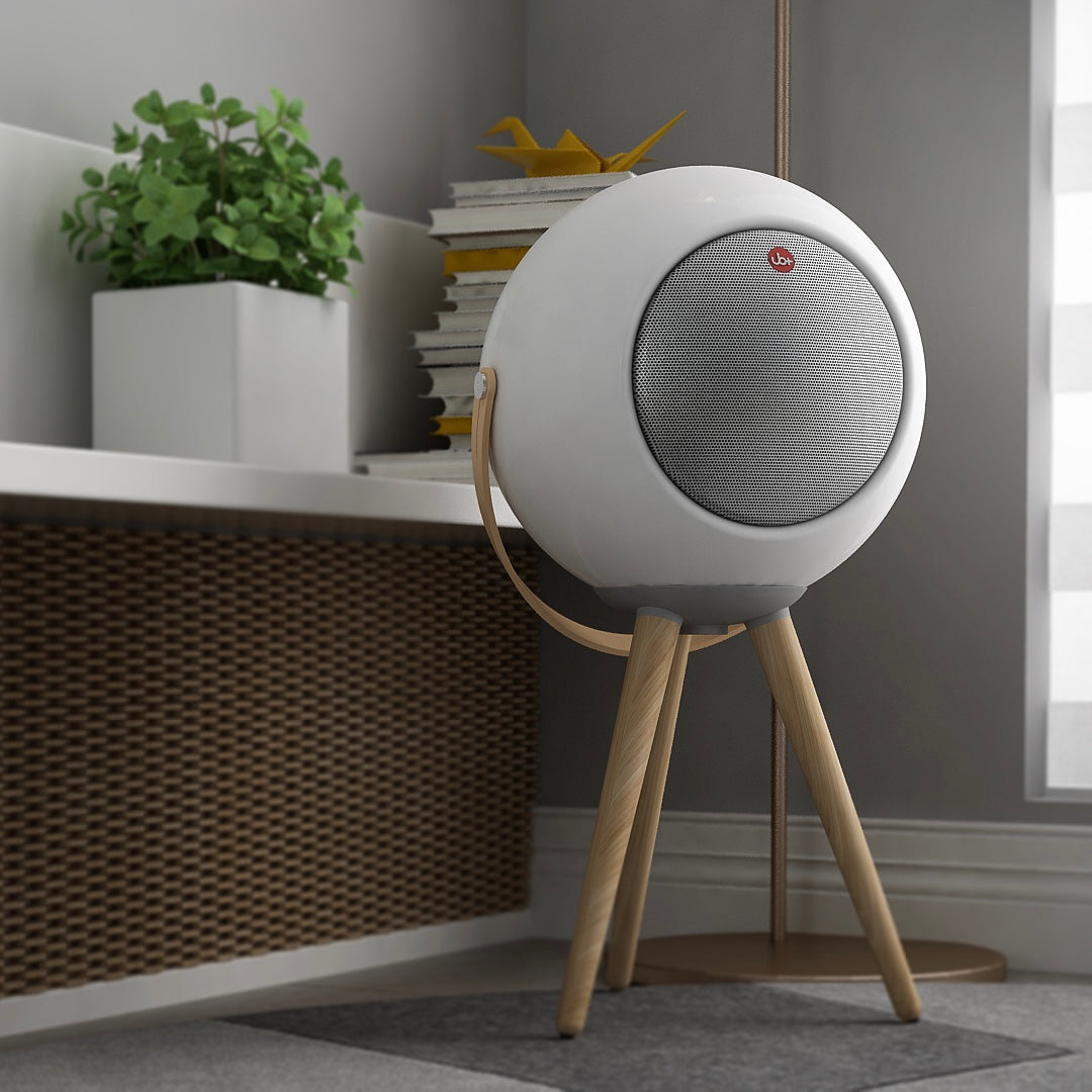 AudioBall UB Plus - 30W Portable Speaker with Wireless Connectivity, Modern Spherical Design, and Enhanced Sound Quality
