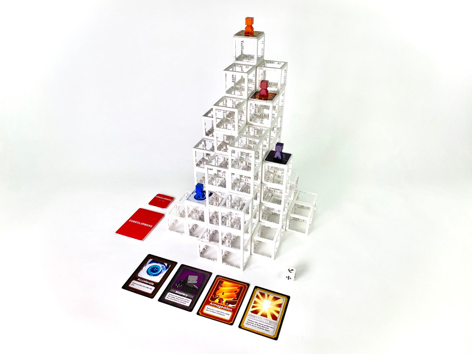 CubeClimbers 3D Board Game – Strategy, Multiplayer, 3D Structure, Age ...