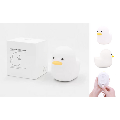 Dull Duck Sleep Lamp – Schattige Silicone Nachtlamp