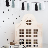 Playhouse wood Durable Wood, Screwless Assembly, A-Grade Birch Plywood.