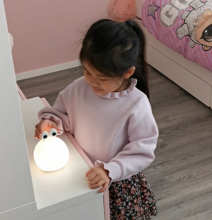 Slug Nacht Lamp – Zacht Silicone Dimbare Nacht Lamp & Slaap Buddy