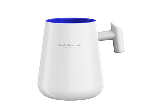 DropCup – 290ml Ceramic Mug, Water-Drop Design, Microwave & Dishwasher Safe
