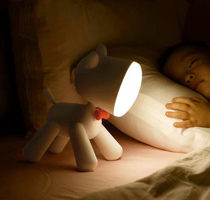 Puppy Nachtlamp – Waggy Puppy LED Lamp Oplaadbaar & Verstelbaar