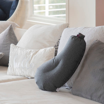 Aubergine Travel Pillow - Plush Ergonomic Neck Pillow with Soft Fabric