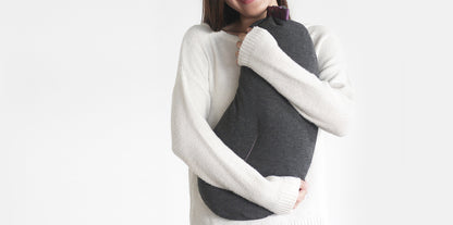 Aubergine Travel Pillow - Plush Ergonomic Neck Pillow with Soft Fabric 3