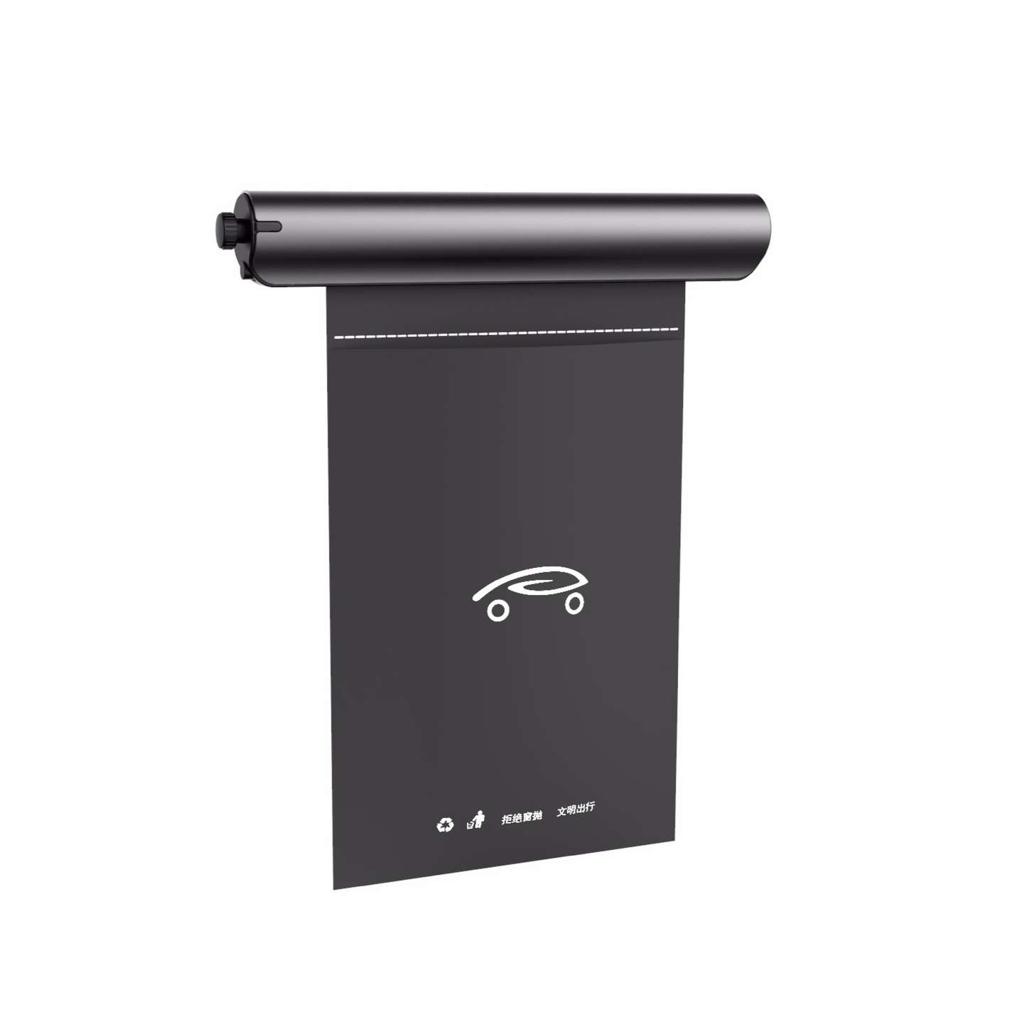 Car Trash Bag - Waterproof, Adjustable Strap, Compact, Easy Install Vehicle Waste Bag