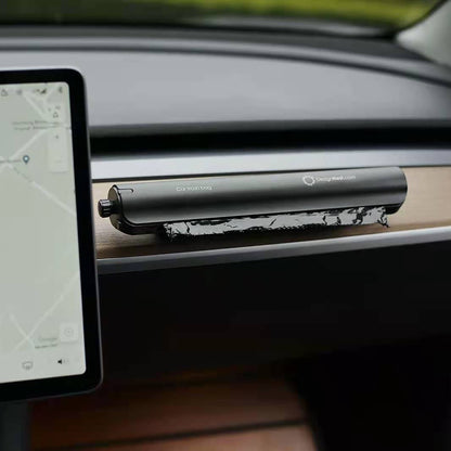 Car Trash Bag - Waterproof, Adjustable Strap, Compact, Easy Install Vehicle Waste Bag