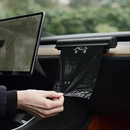 Car Trash Bag - Waterproof, Adjustable Strap, Compact, Easy Install Vehicle Waste Bag