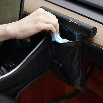 Car Trash Bag - Waterproof, Adjustable Strap, Compact, Easy Install Vehicle Waste Bag