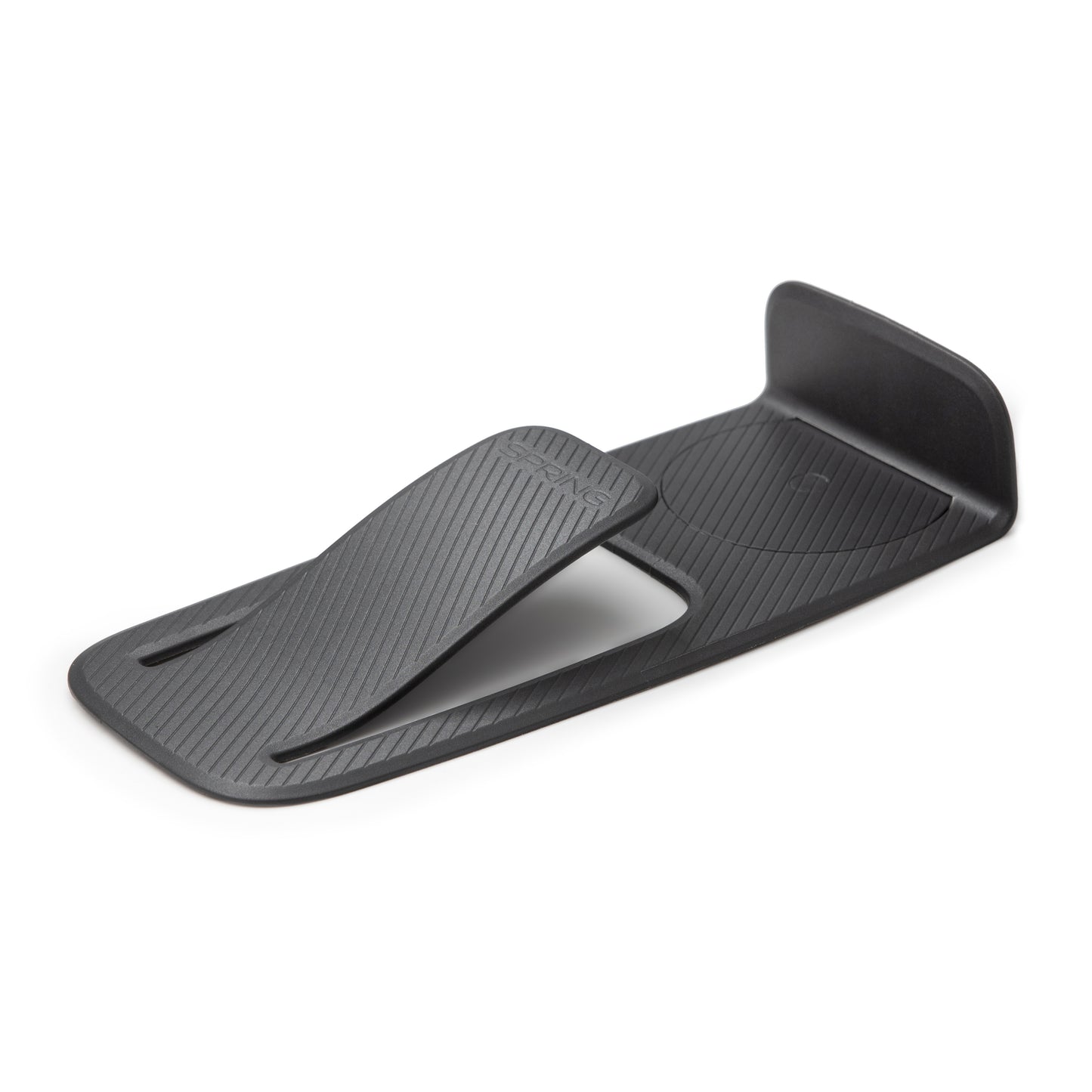 DoorStop SPRING – Compact Door Holder, No Drilling, Adhesive Mount, 42g, 3M Tape