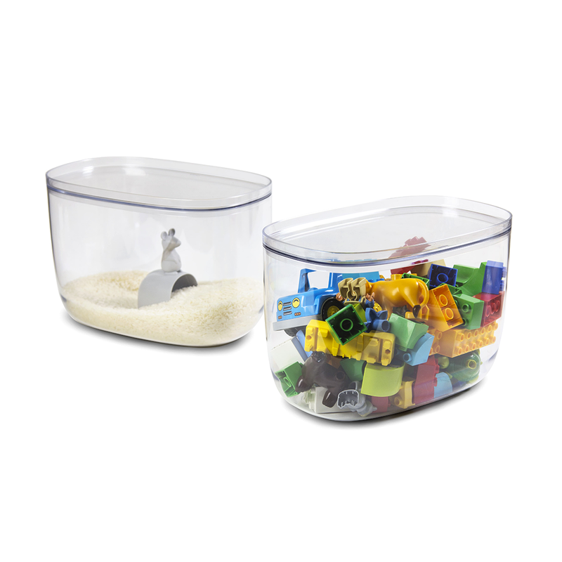 Lucky Mouse Container |Qualy|