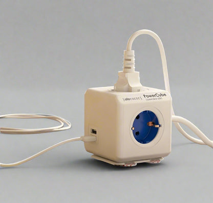 PowerCube Extended USB - 4 Outlets with Integrated USB Ports 2xA and Extended Cord