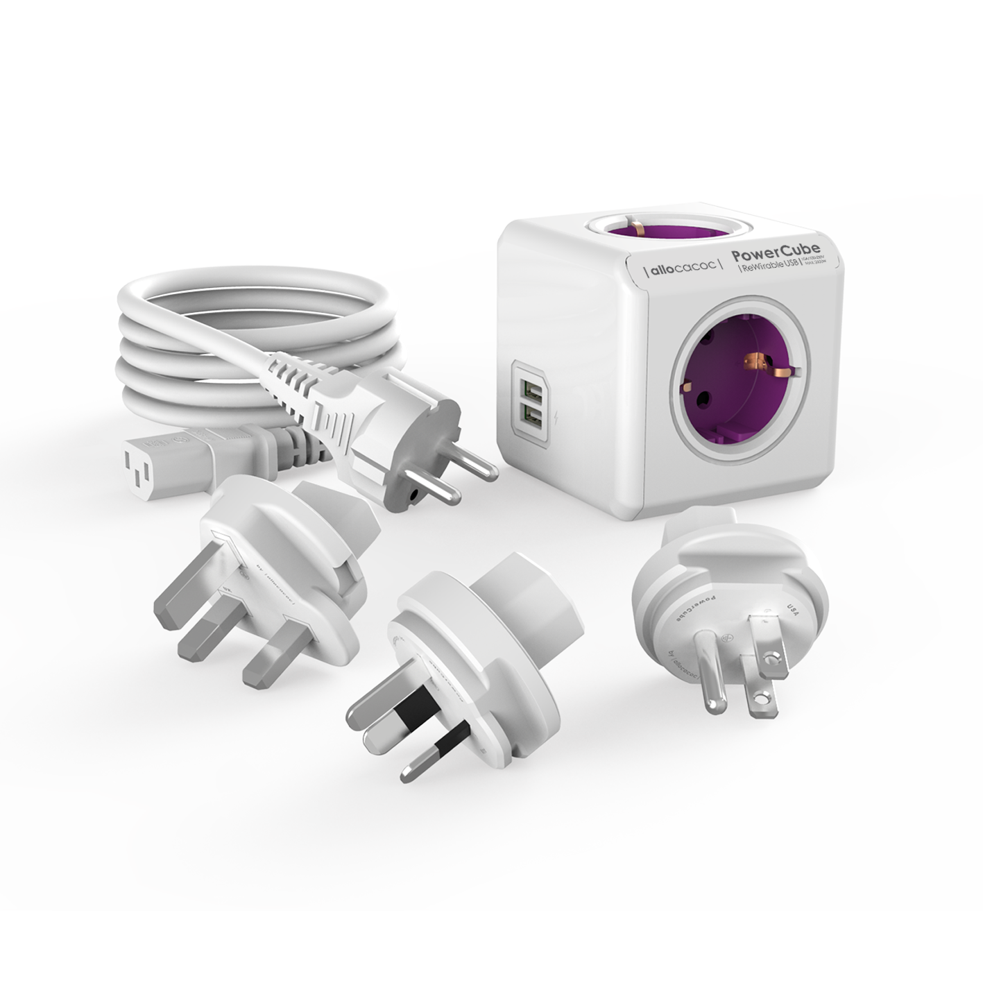 PowerCube® |ReWirable| USB - Allocacoc Europe Online Store