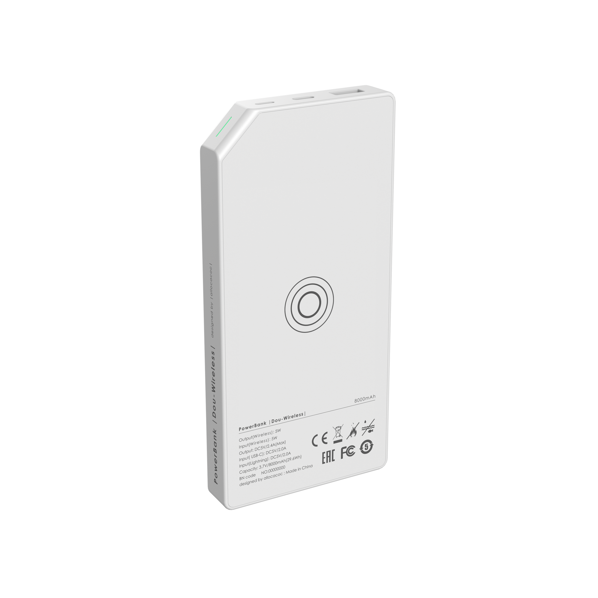 PowerBank Duo-Wireless - Allocacoc Europe Online Store