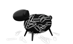 Sheepi Magnetic Paperclip Holder - Allocacoc Europe Online Store